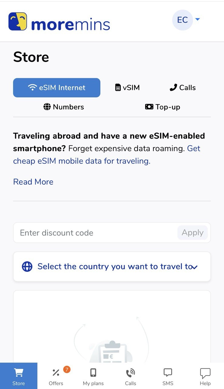 MoreMins eSIM