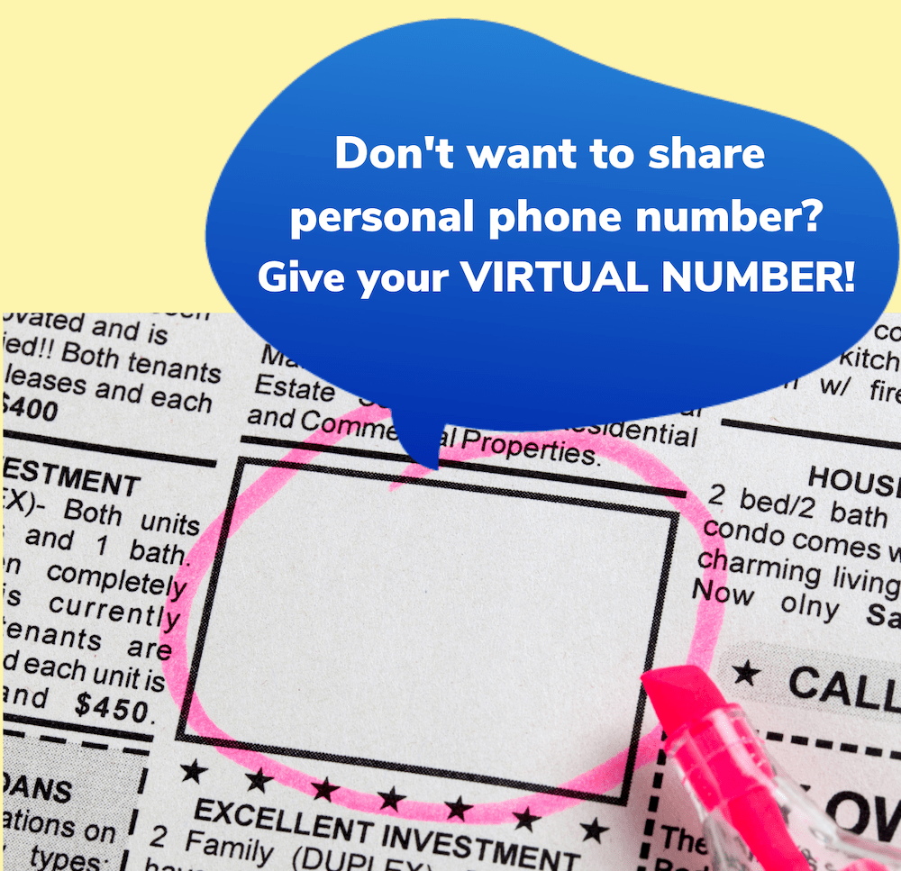 Don't want to share your private phone number? Give VIRTUAL MOREMINS NUMBER!