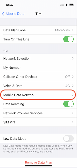 Install eSIM on iPhone