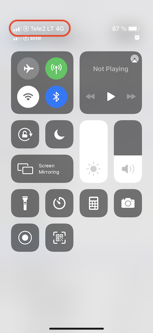Install eSIM on iPhone