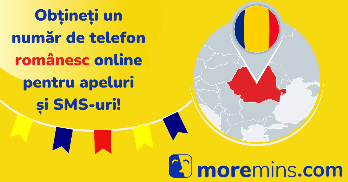 Număr de telefon virtual românesc online - MoreMins