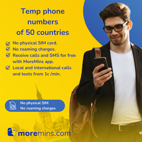temp phone number